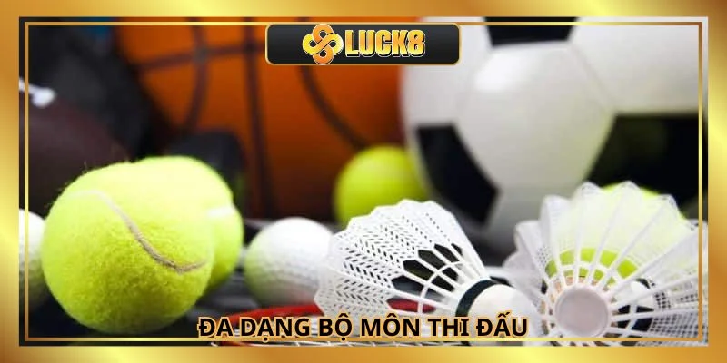 Nhiều bộ môn thi đấu thể thao cuốn hút để lựa chọn